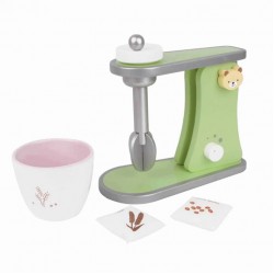 Дървена играчка за деца, Миксер – зелен CW50513